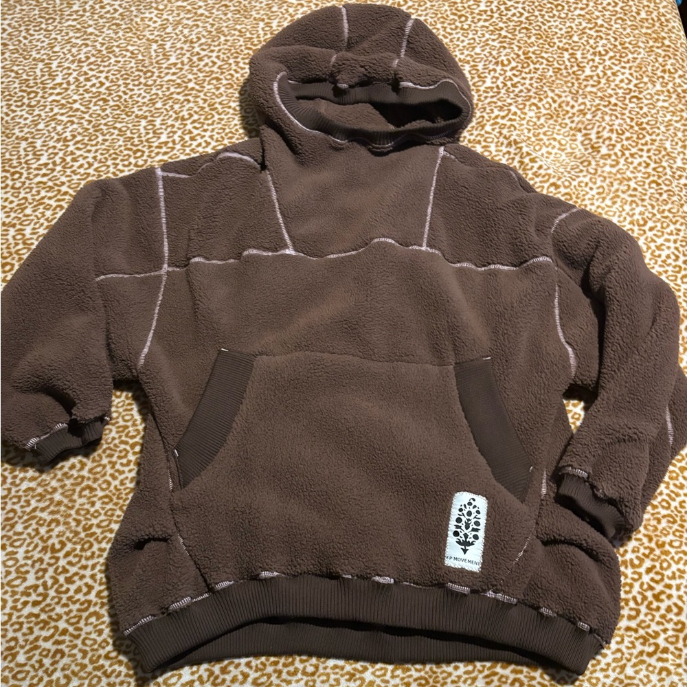 FP Movement by Free People Brown Teddy Jacket